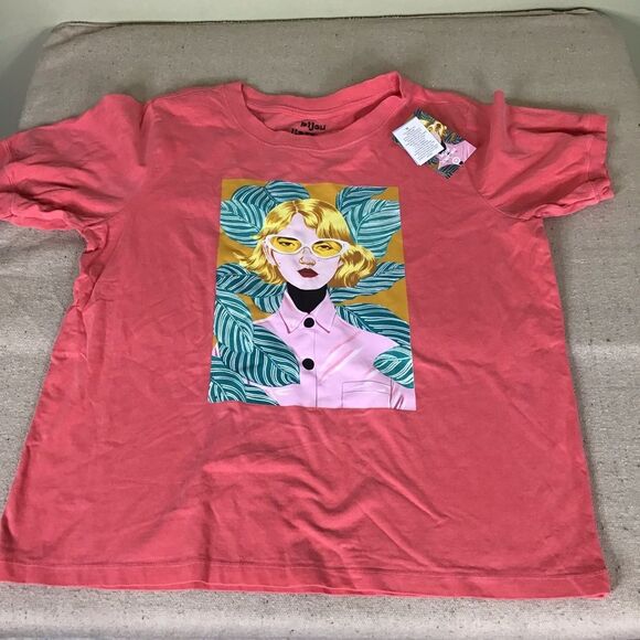 Bijou Karman Women  graphic Tee shirt NWT SZ. Small NWT - Picture 2 of 9